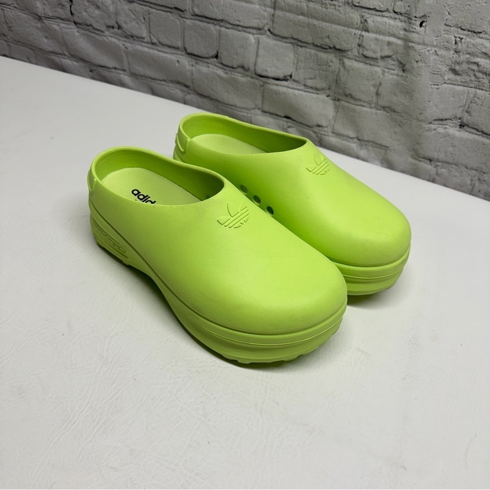 Adidas adifom Stan Smith mule Vibrant Lime size 9